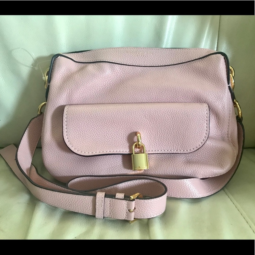 Marc jacobs pink leather crossbody bag - Picture 2 of 8